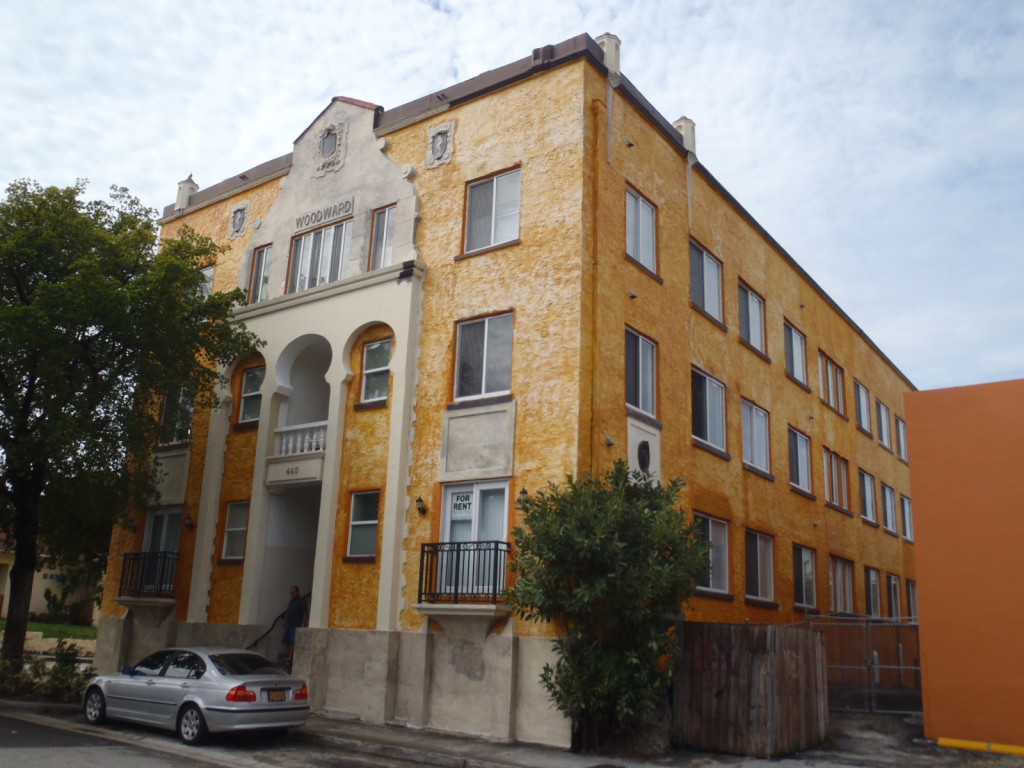 Recently renovated apartment building. Circa 1925