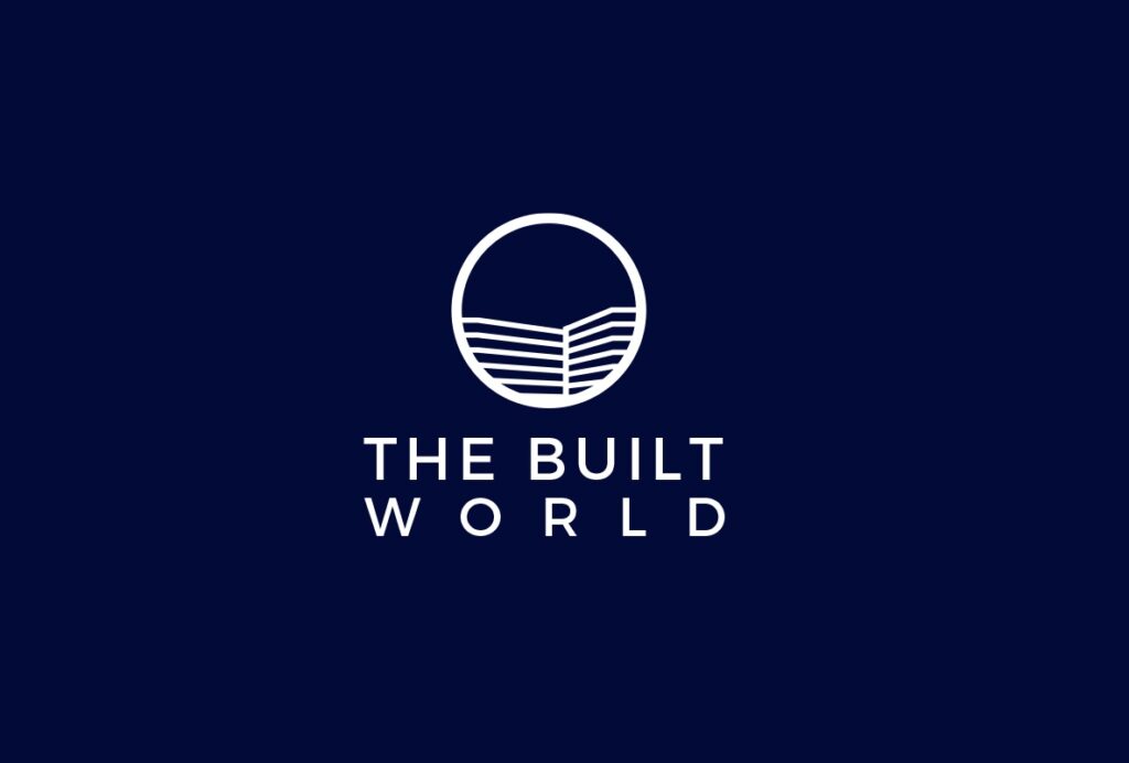 The Built World podcast logo graphic